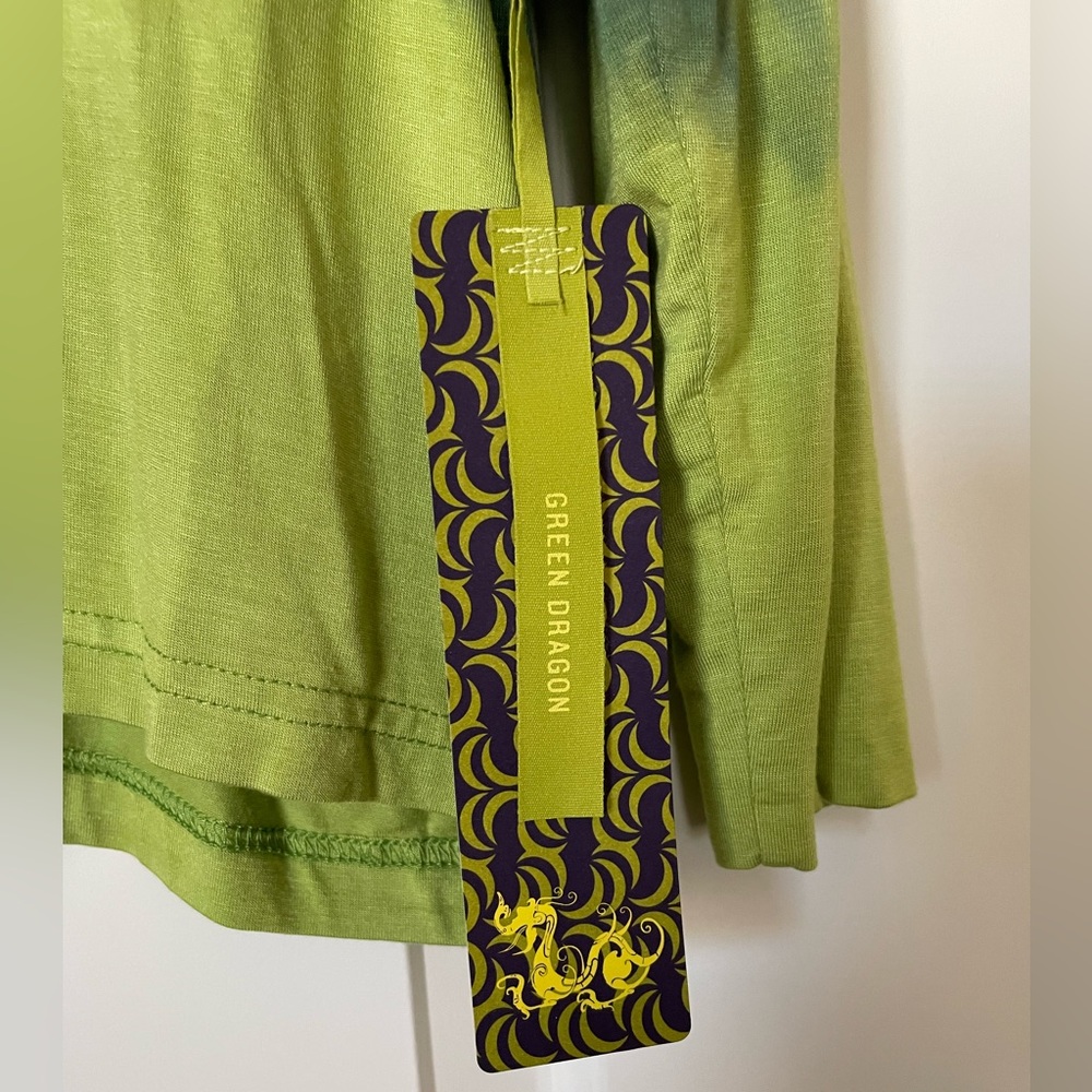 BNWT OmBré ReLaXeD SwEaTsHiRt WiTh WiDe SlEeVeS 🦋🐸 - Picture 4 of 7